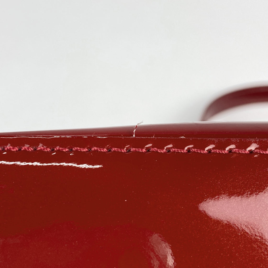 ルイ・ヴィトン ウィルシャー PM 手提げ エナメル ハンドバッグ モノグラムヴェルニ ポムダムール M93642 レディース 【中古】brbag