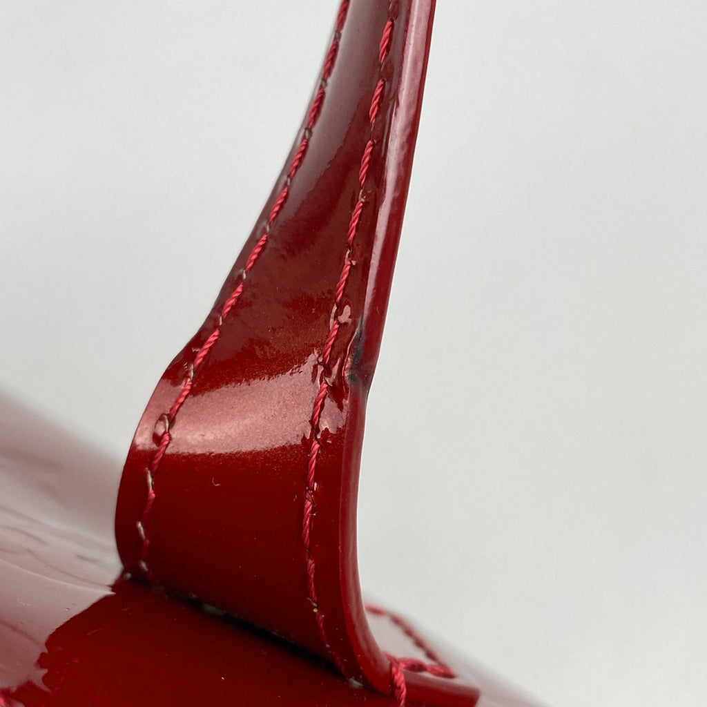 ルイ・ヴィトン ウィルシャー PM 手提げ エナメル ハンドバッグ モノグラムヴェルニ ポムダムール M93642 レディース 【中古】brbag