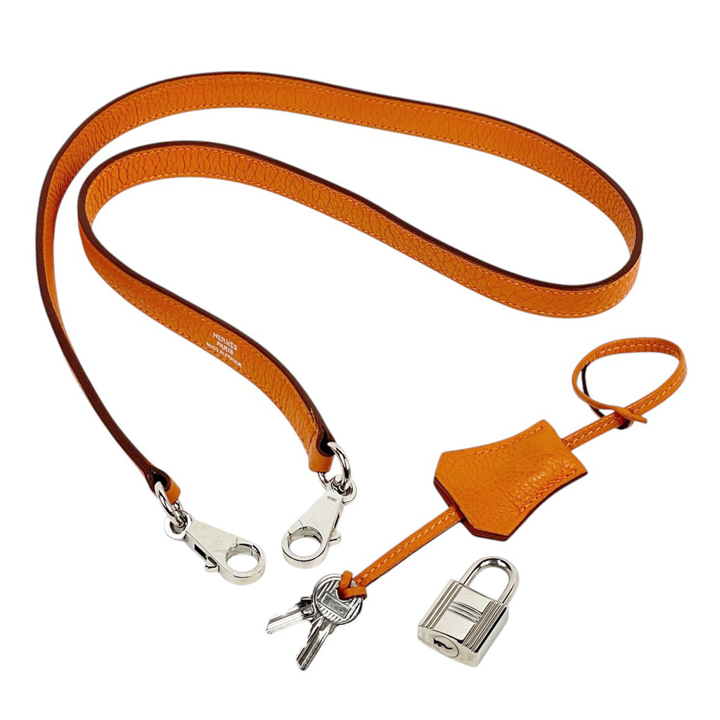 エルメス ボリード 31 2WAY ショルダーバッグ ハンドバッグ トリヨンクレマンス オレンジ □M レディース 【中古】brbag