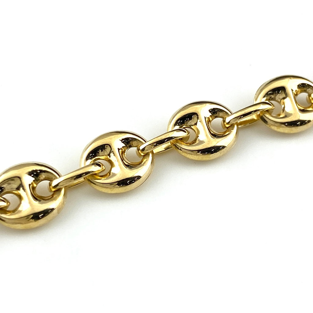 ウノアエレ デザインネックレス YG イエローゴールド ネックレス 750 レディース 【中古】brjwl