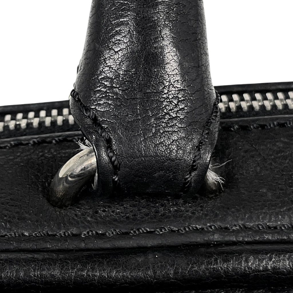 シャネル ココマーク ハンドバッグ ミニボストン ハンドバッグ レザー ブラック レディース 【中古】brbag