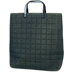 シャネル チョコバー ハンドバッグ デニム レディース 中古 brbag