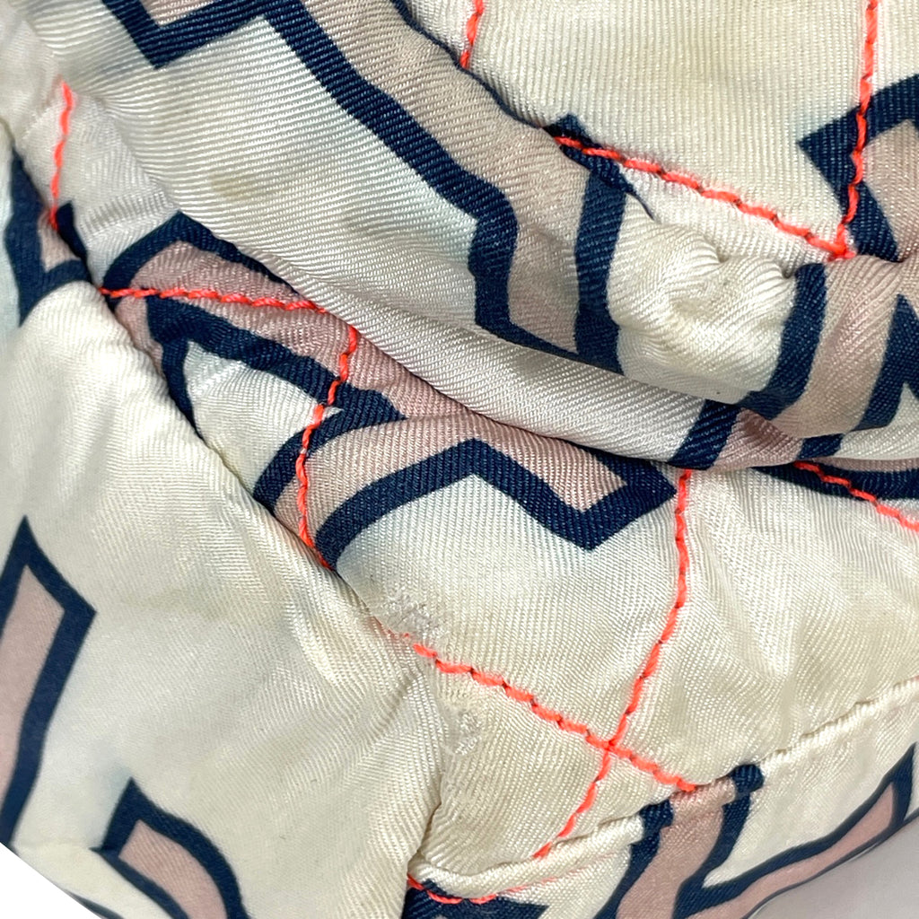 シャネル ココマーク リュックサック マトラッセ ネオン バックパック リュック ナイロン ブルー レディース 【中古】brbag