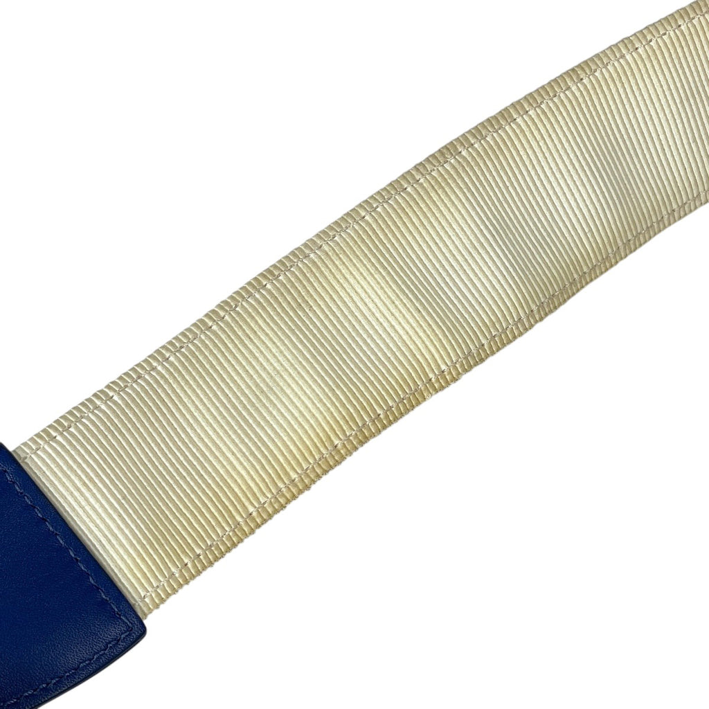 シャネル ココマーク リュックサック マトラッセ ネオン バックパック リュック ナイロン ブルー レディース 【中古】brbag