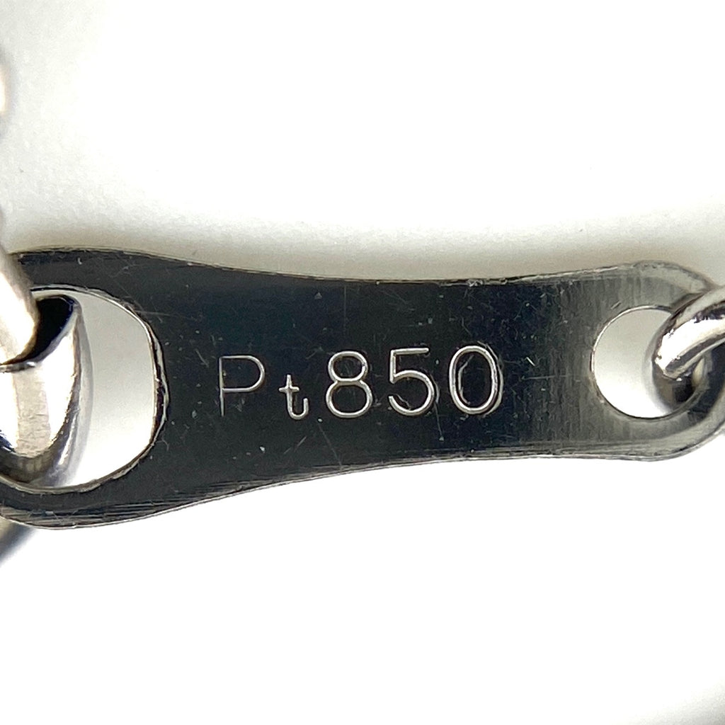 メレダイヤ デザインネックレス プラチナ ペンダント ネックレス Pt950 Pt850 ダイヤモンド レディース 【中古】nbjwl