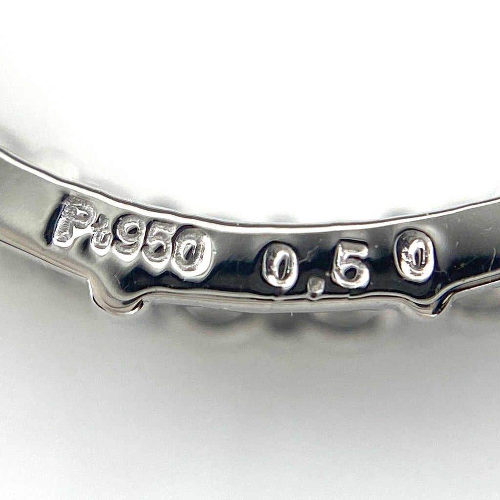 メレダイヤ デザインネックレス プラチナ ペンダント ネックレス Pt950 Pt850 ダイヤモンド レディース 【中古】nbjwl