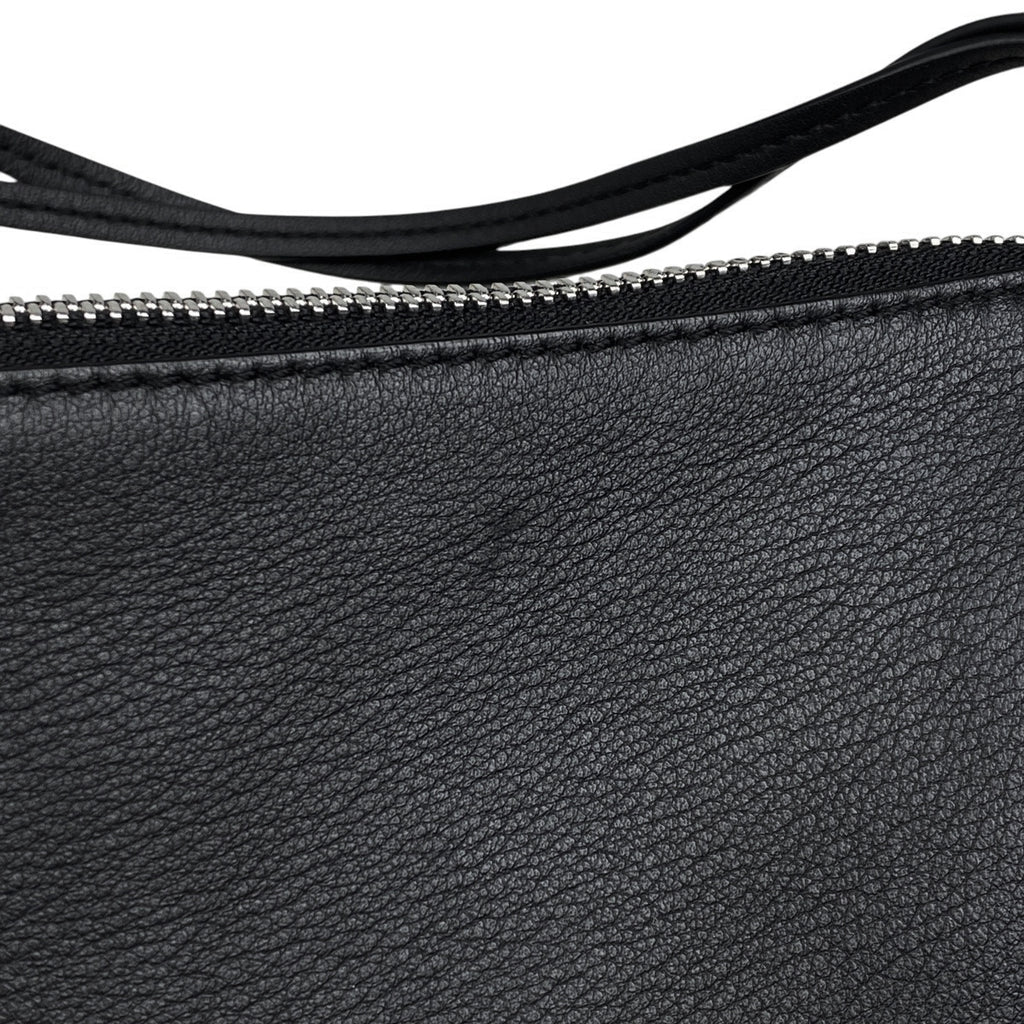 ロエベ ハンモック ホーボーバッグ ミニ 2WAY ショルダーバッグ ハンドバッグ レザー ブラック レディース 【中古】brbag