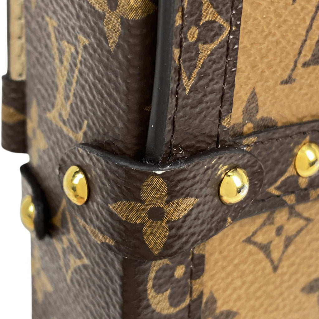 ルイ・ヴィトン ポシェット トランク ヴェルティカル ショルダーバッグ モノグラムリバース ブラウン M67873 レディース 【中古】brbag