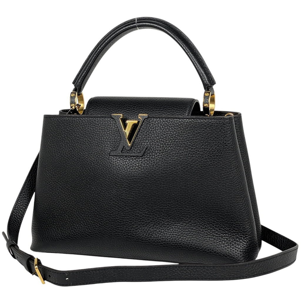 ルイ・ヴィトン カプシーヌ MM 2WAY ショルダーバッグ ハンドバッグ トリヨン ノワール (ブラック) M48864 レディース 【中古】brbag