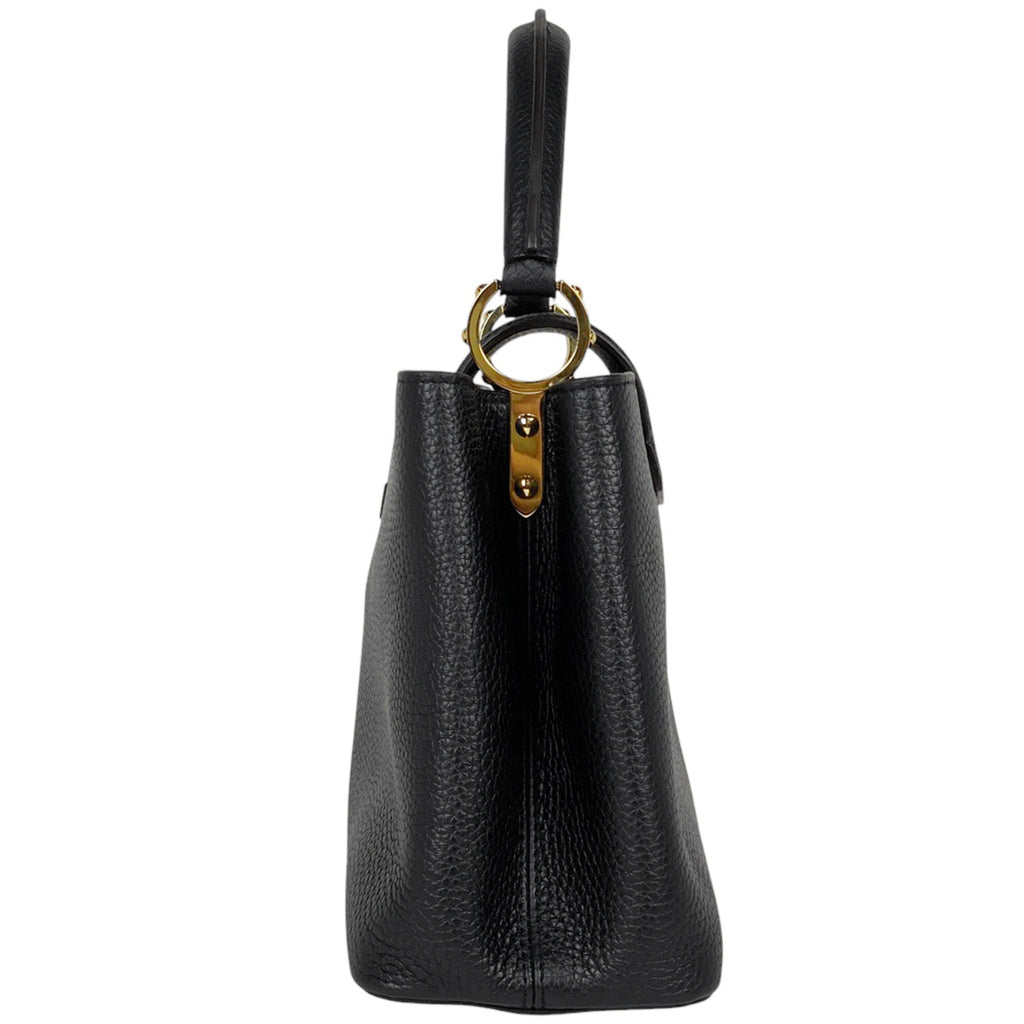 ルイ・ヴィトン カプシーヌ MM 2WAY ショルダーバッグ ハンドバッグ トリヨン ノワール (ブラック) M48864 レディース 【中古】brbag