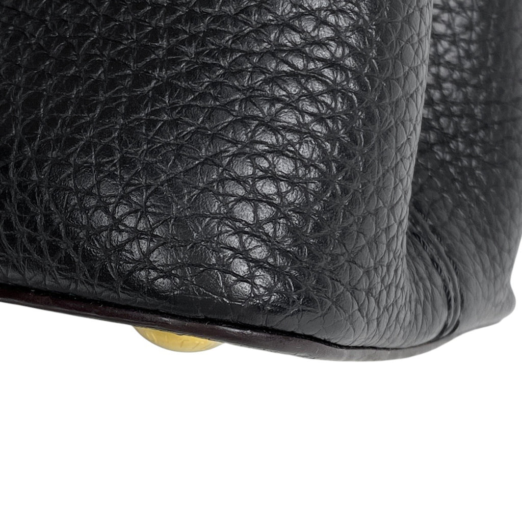 ルイ・ヴィトン カプシーヌ MM 2WAY ショルダーバッグ ハンドバッグ トリヨン ノワール (ブラック) M48864 レディース 【中古】brbag