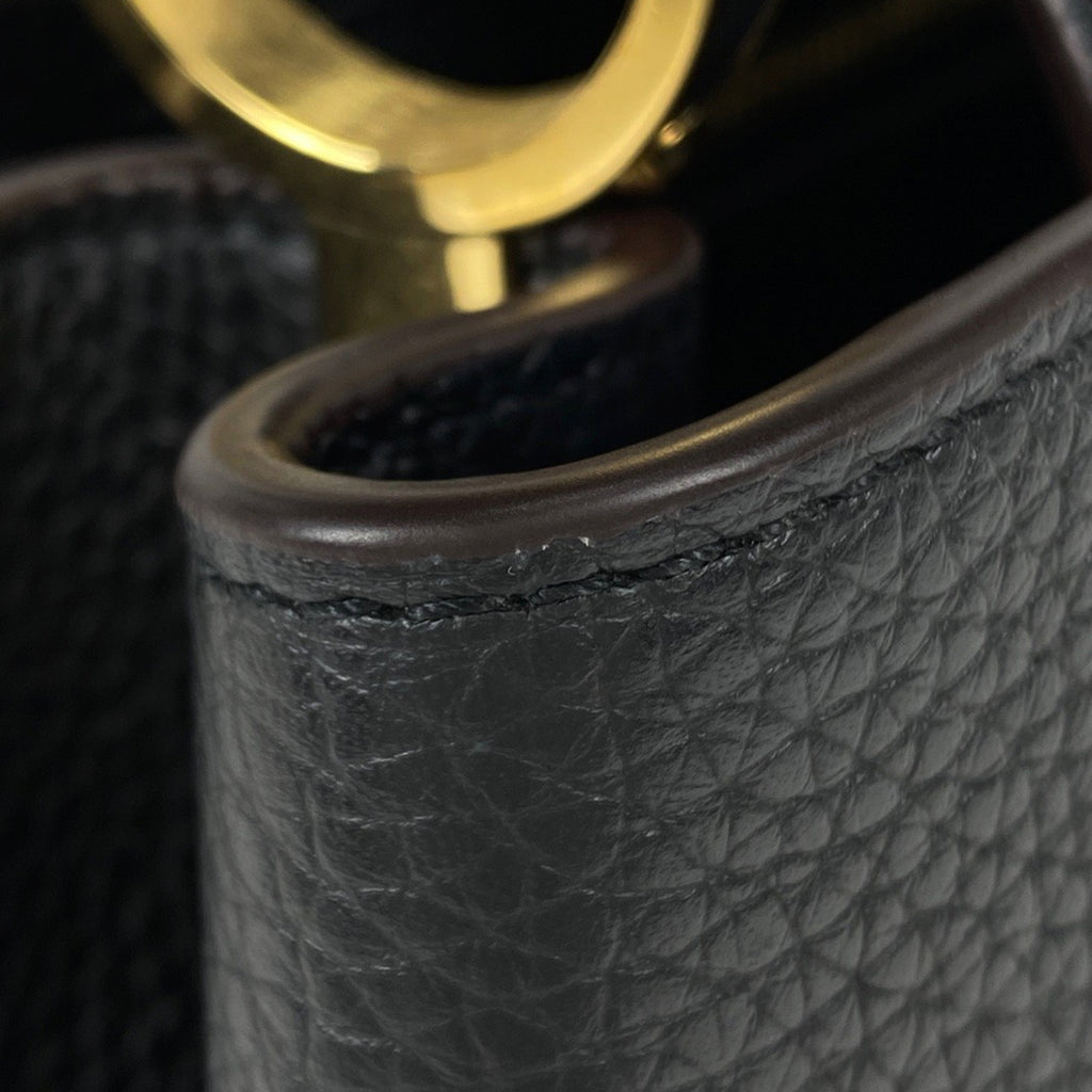 ルイ・ヴィトン カプシーヌ MM 2WAY ショルダーバッグ ハンドバッグ トリヨン ノワール (ブラック) M48864 レディース 【中古】brbag