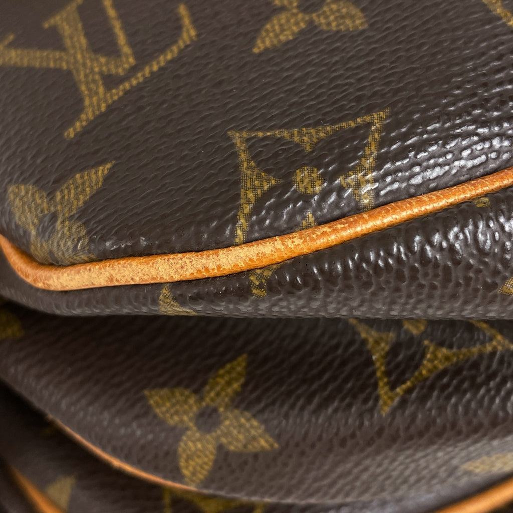 ルイ・ヴィトン ソミュール 30 斜め掛け ショルダーバッグ モノグラム ブラウン M42256 レディース 【中古】brbag