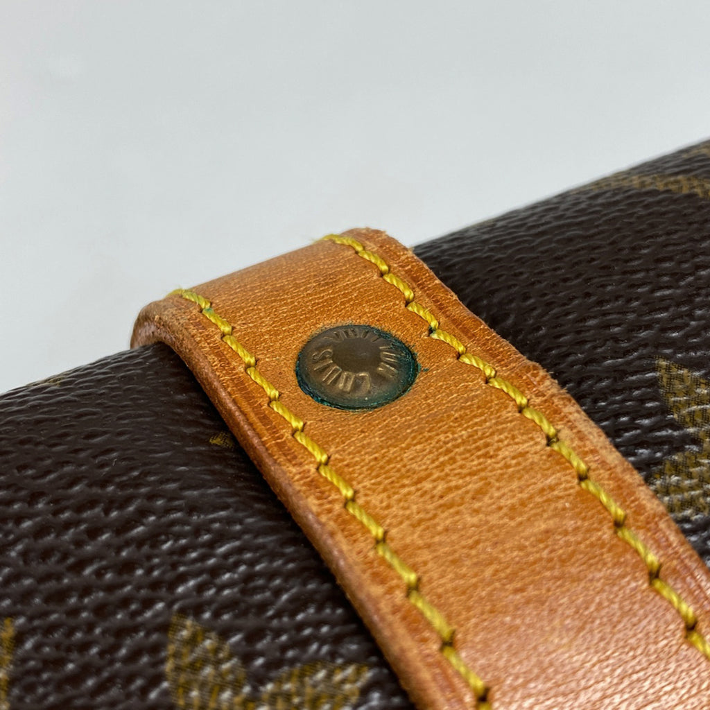 ルイ・ヴィトン ソミュール 30 斜め掛け ショルダーバッグ モノグラム ブラウン M42256 レディース 【中古】brbag