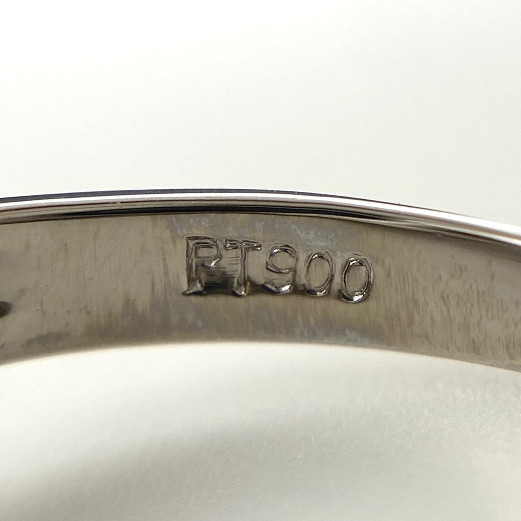 メレダイヤ デザインリング プラチナ 指輪 リング 11号 Pt900 ダイヤモンド レディース 【中古】nbjwl