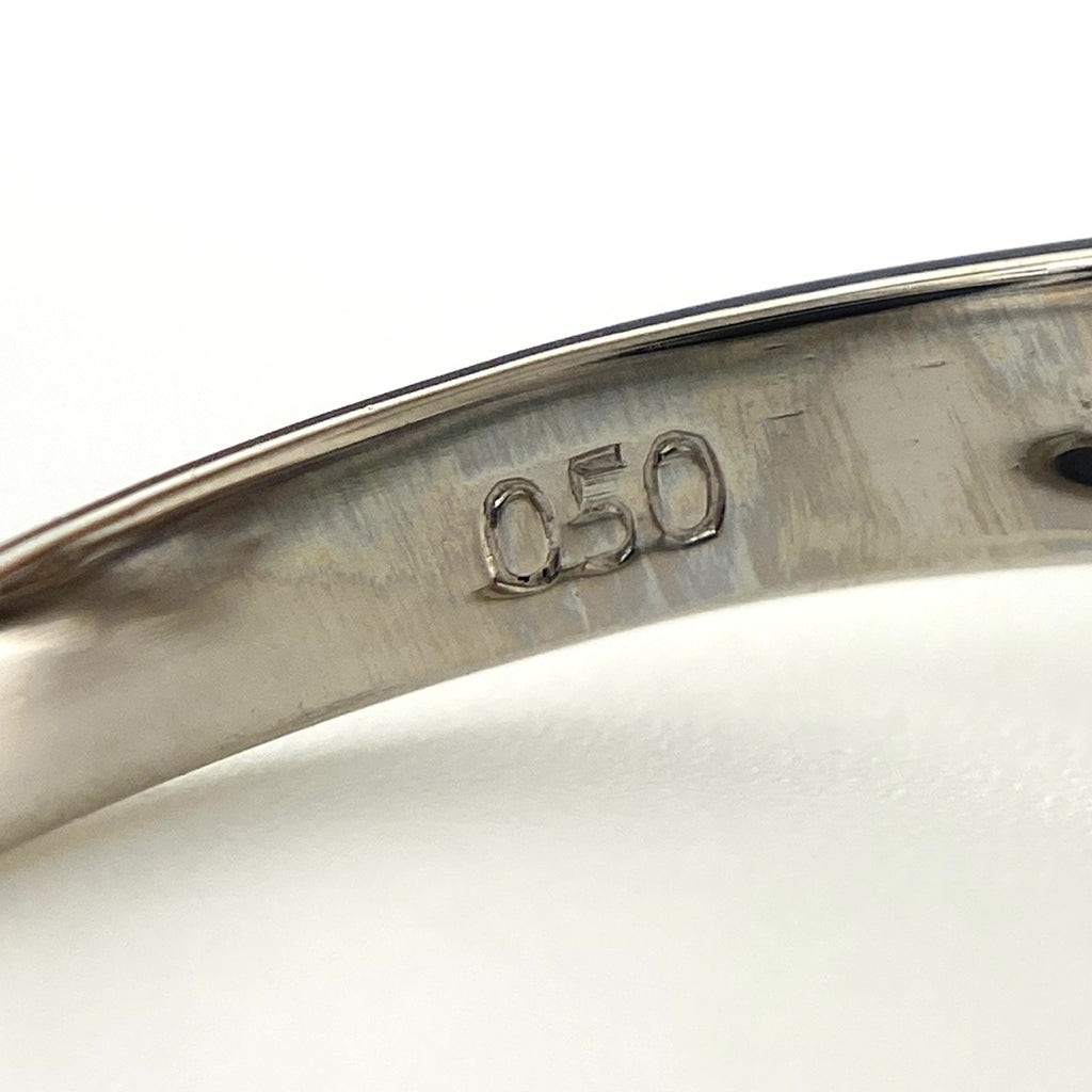 メレダイヤ デザインリング プラチナ 指輪 リング 11号 Pt900 ダイヤモンド レディース 【中古】nbjwl