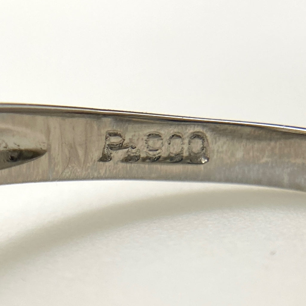 メレダイヤ デザインリング プラチナ 指輪 リング 12.5号 Pt900 ダイヤモンド レディース 【中古】nbjwl