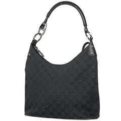 グッチ GG柄 ショルダーバッグ ワンショルダー ハンドバッグ ショルダーバッグ GGキャンバス ブラック 115003 レディース 【中古】brbag