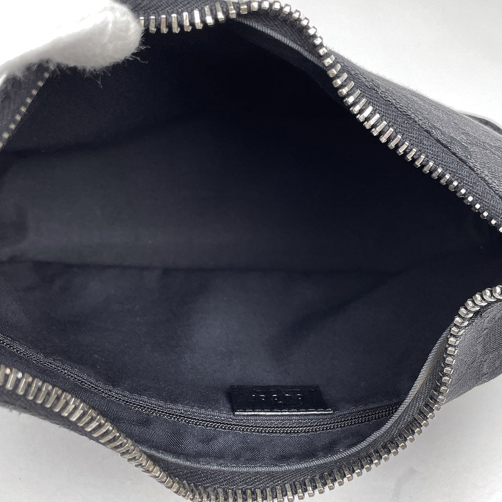 グッチ GG柄 ショルダーバッグ ワンショルダー ハンドバッグ ショルダーバッグ GGキャンバス ブラック 115003 レディース 【中古】brbag