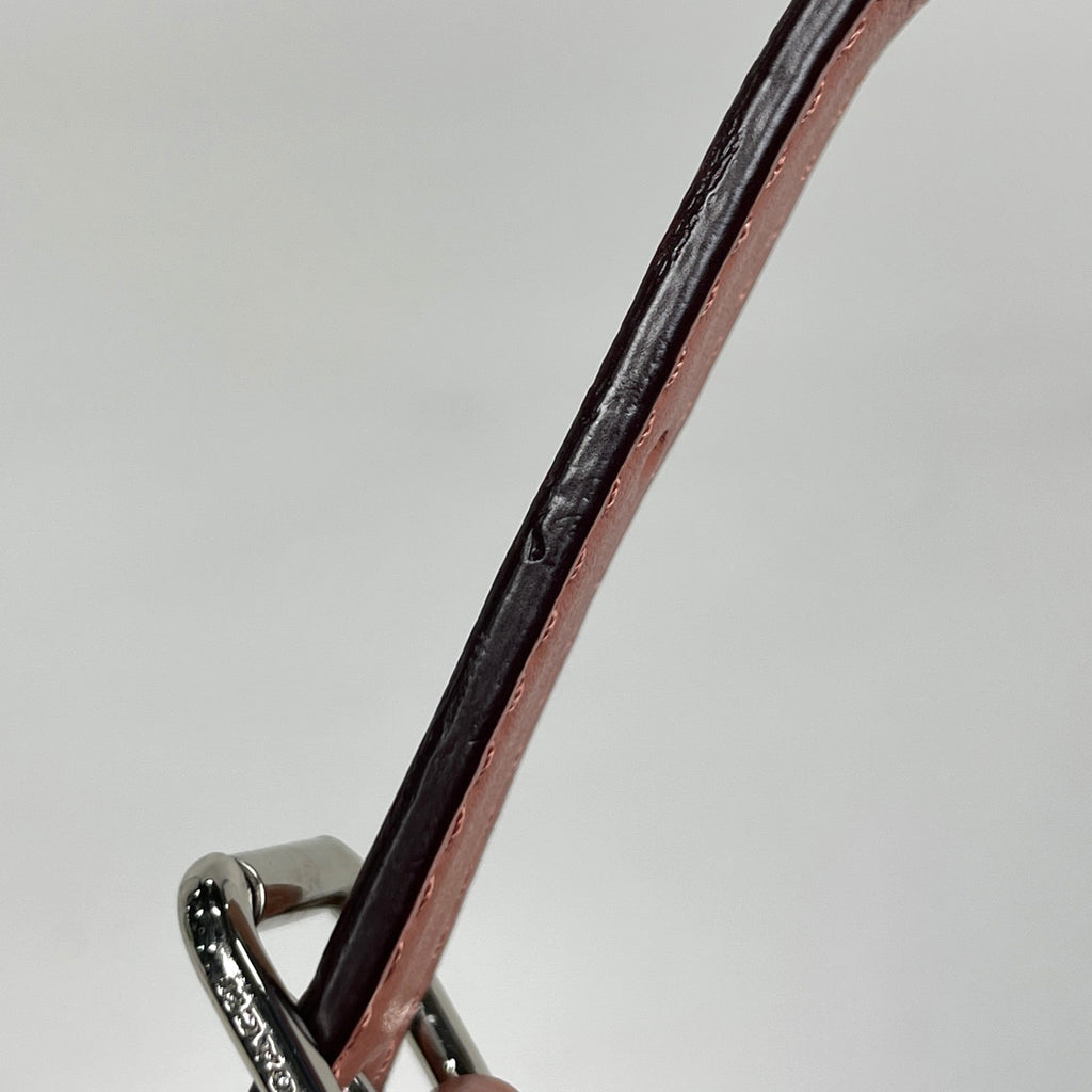 コーチ ロゴ ショルダーバッグ カモフラージュ 迷彩 ショルダーバッグ コーティングキャンバス ベージュ サーモンピンク F35440 レディース 【中古】brbag