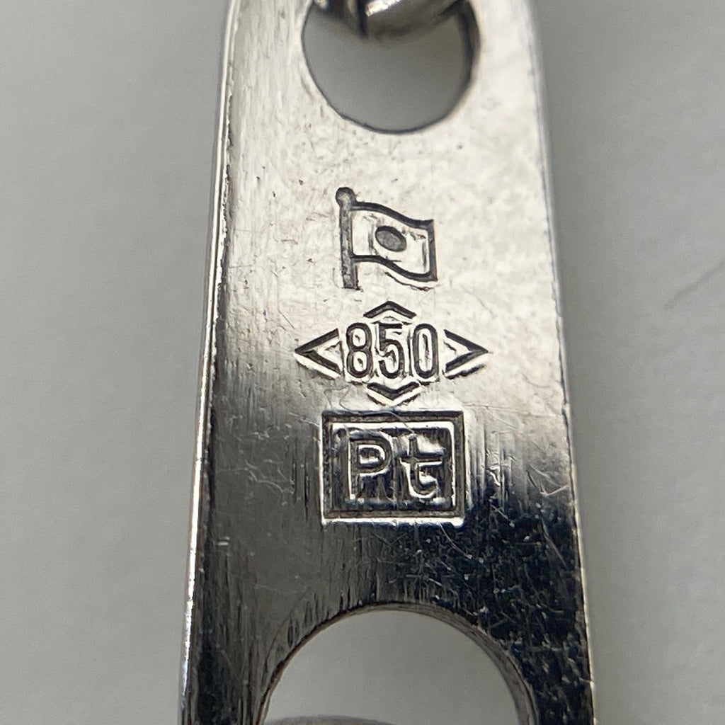 メレダイヤ デザインネックレス プラチナ ペンダント ネックレス Pt900 Pt850 ダイヤモンド レディース 【中古】nbjwl