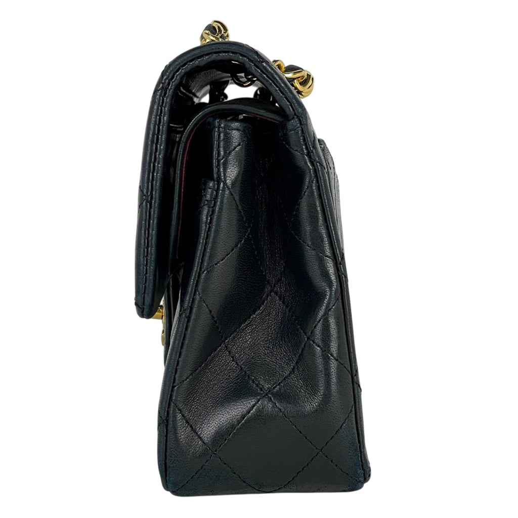 シャネル マトラッセ Wフラップ チェーン ショルダーバッグ ココマーク ショルダーバッグ レザー A01113 レディース 【中古】brbag