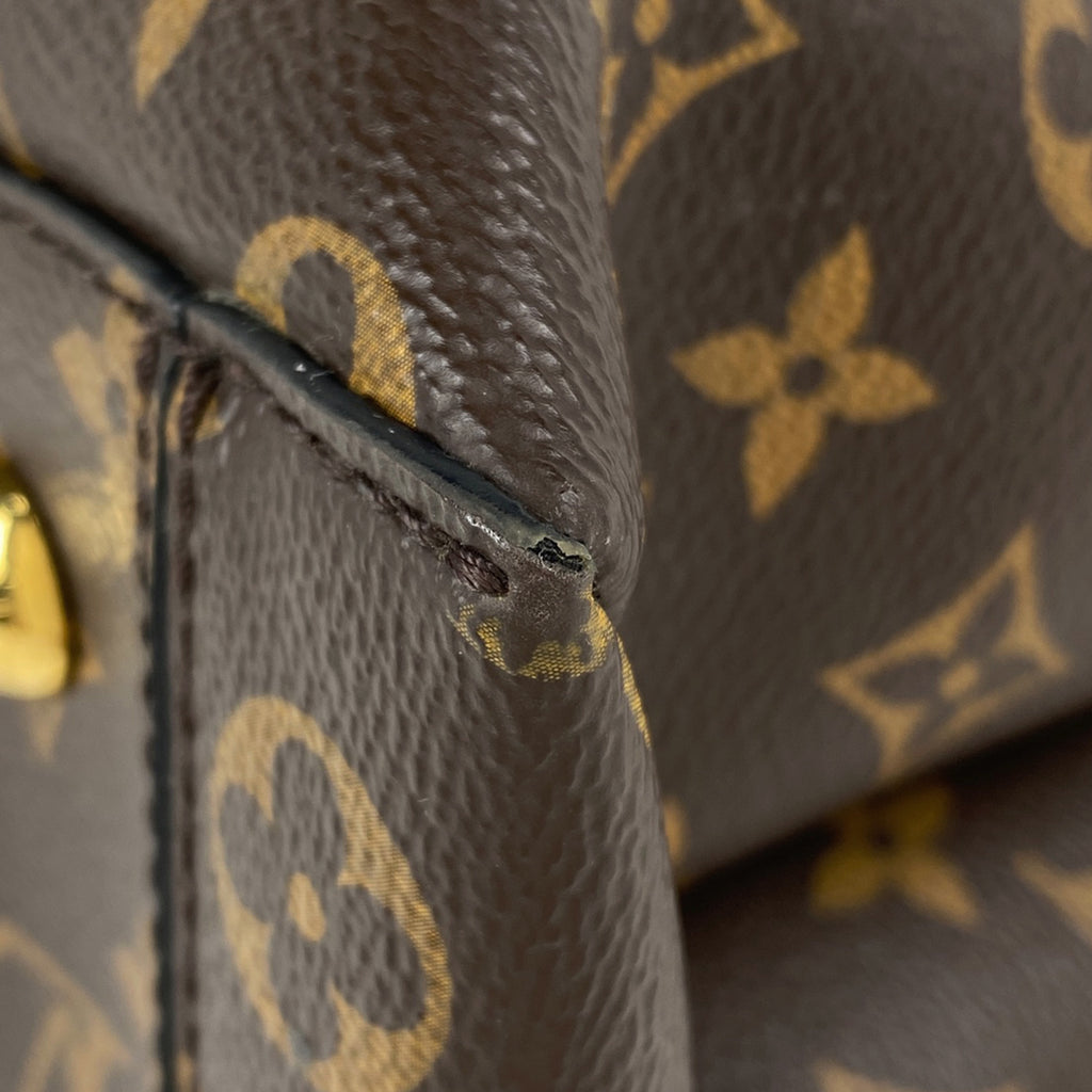 ルイ・ヴィトン フラワー トート 2WAY ショルダーバッグ ハンドバッグ トートバッグ モノグラム ブラウン ノワール(ブラック) M43550 レディース 【中古】brbag