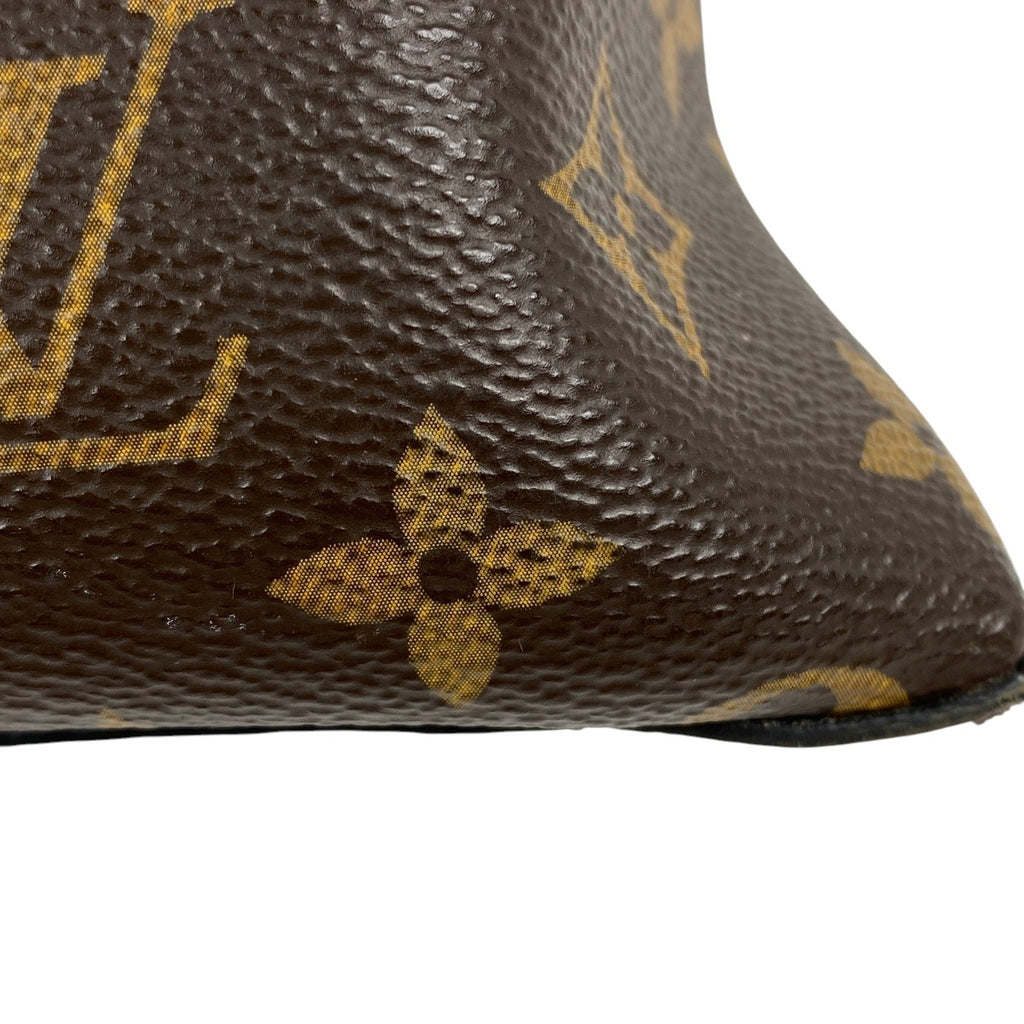 ルイ・ヴィトン フラワー トート 2WAY ショルダーバッグ ハンドバッグ トートバッグ モノグラム ブラウン ノワール(ブラック) M43550 レディース 【中古】brbag