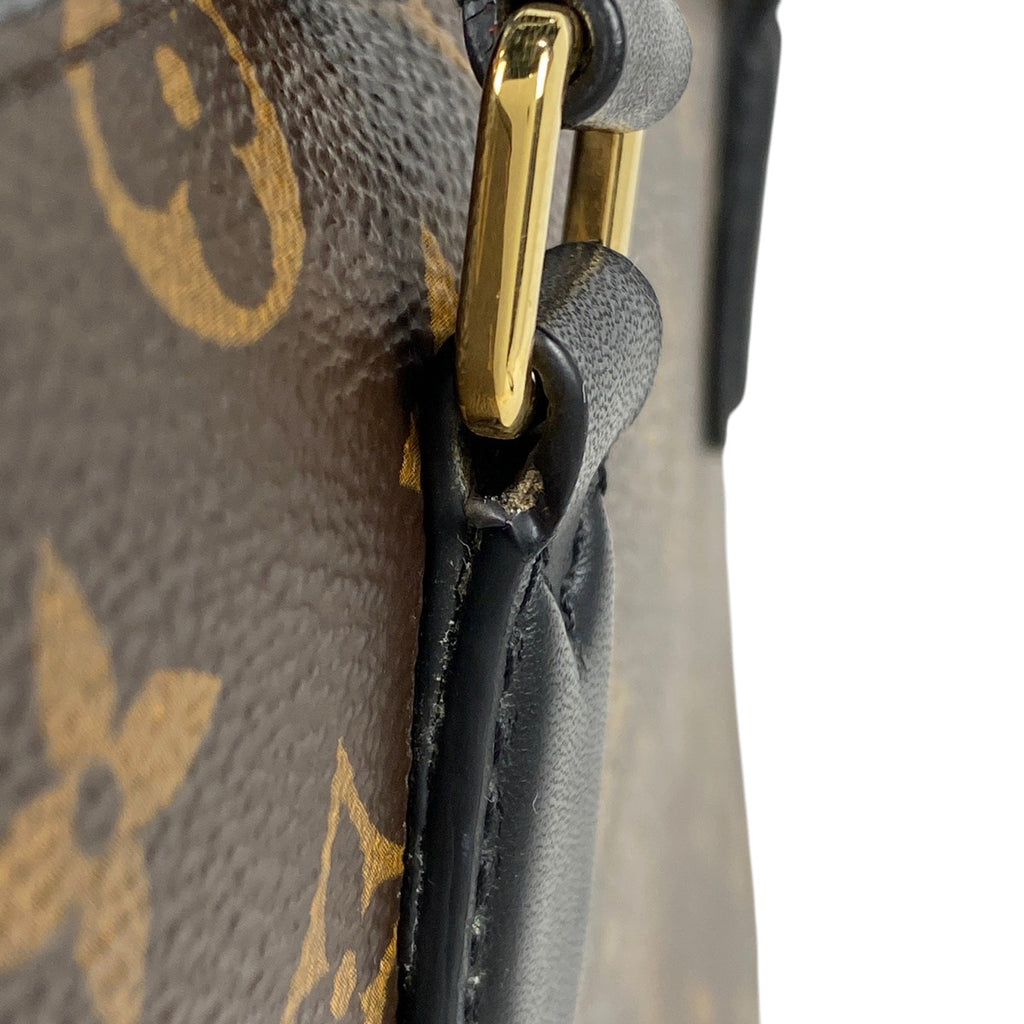 ルイ・ヴィトン フラワー トート 2WAY ショルダーバッグ ハンドバッグ トートバッグ モノグラム ブラウン ノワール(ブラック) M43550 レディース 【中古】brbag