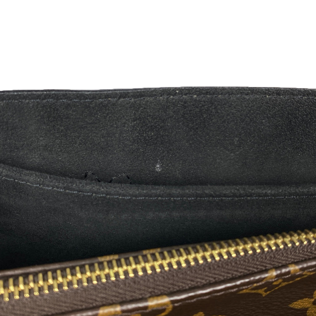 ルイ・ヴィトン フラワー トート 2WAY ショルダーバッグ ハンドバッグ トートバッグ モノグラム ブラウン ノワール(ブラック) M43550 レディース 【中古】brbag