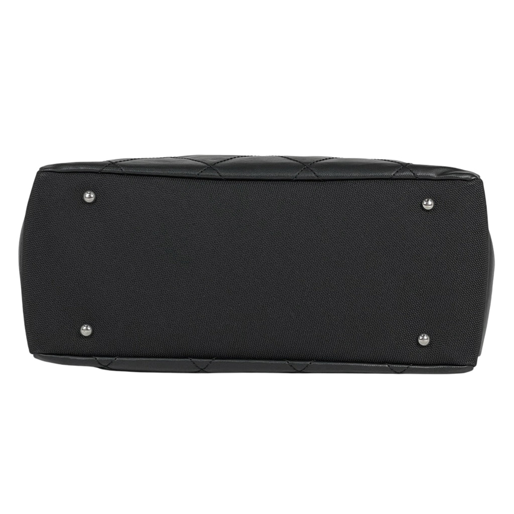 シャネル パリビアリッツ トート GM ココマーク トートバッグ コーティングキャンバス ブラック A34210 レディース 【中古】brbag