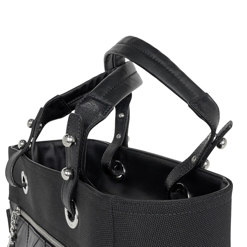 シャネル パリビアリッツ トート GM ココマーク トートバッグ コーティングキャンバス ブラック A34210 レディース 【中古】brbag