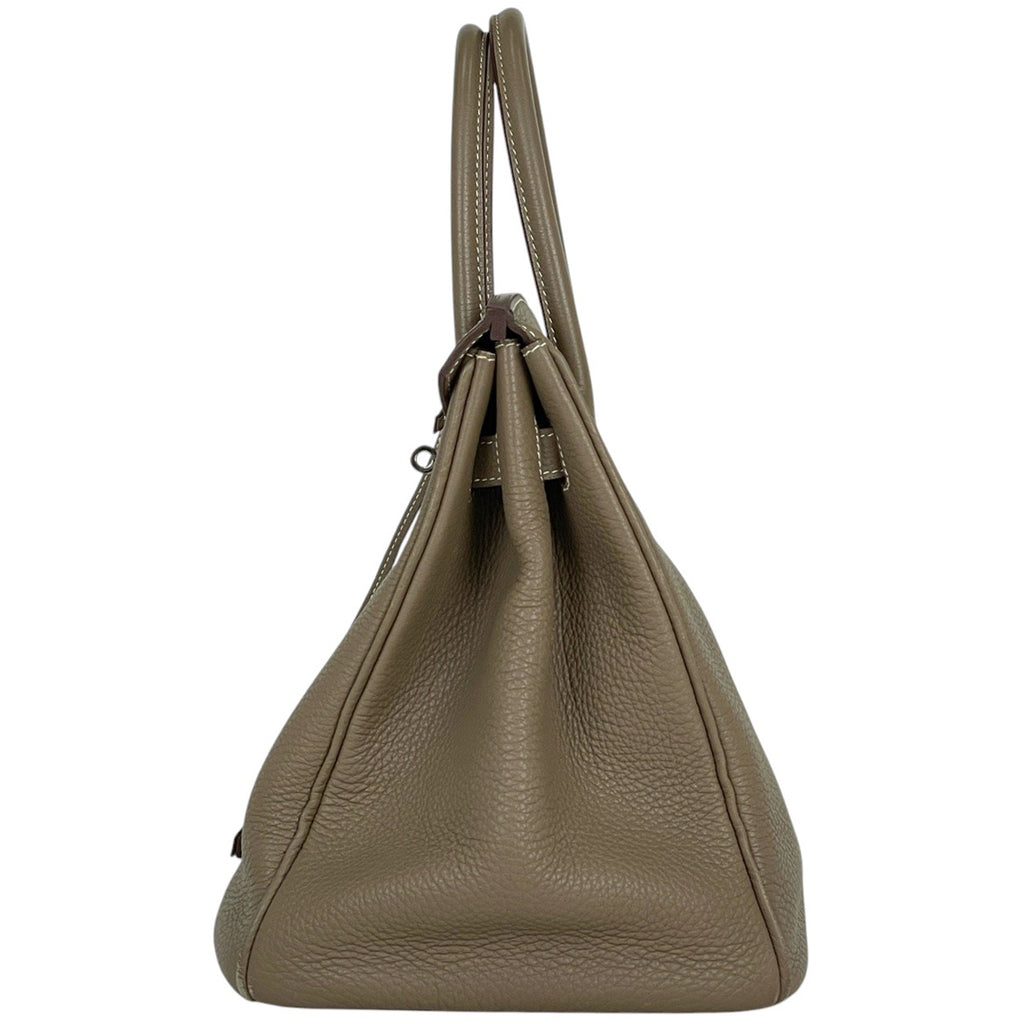 エルメス バーキン 35 ハンドバッグ トゴ エトゥープ □P レディース 【中古】brbag