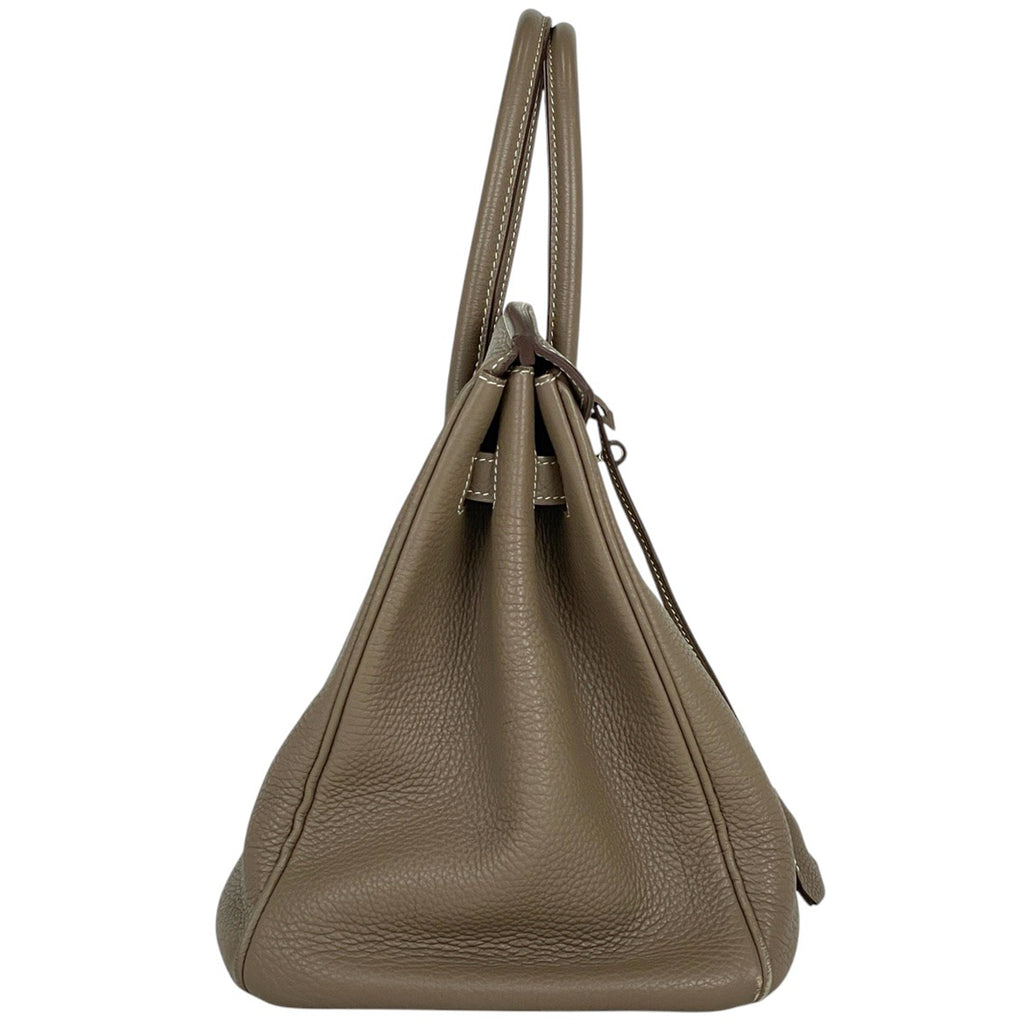 エルメス バーキン 35 ハンドバッグ トゴ エトゥープ □P レディース 【中古】brbag