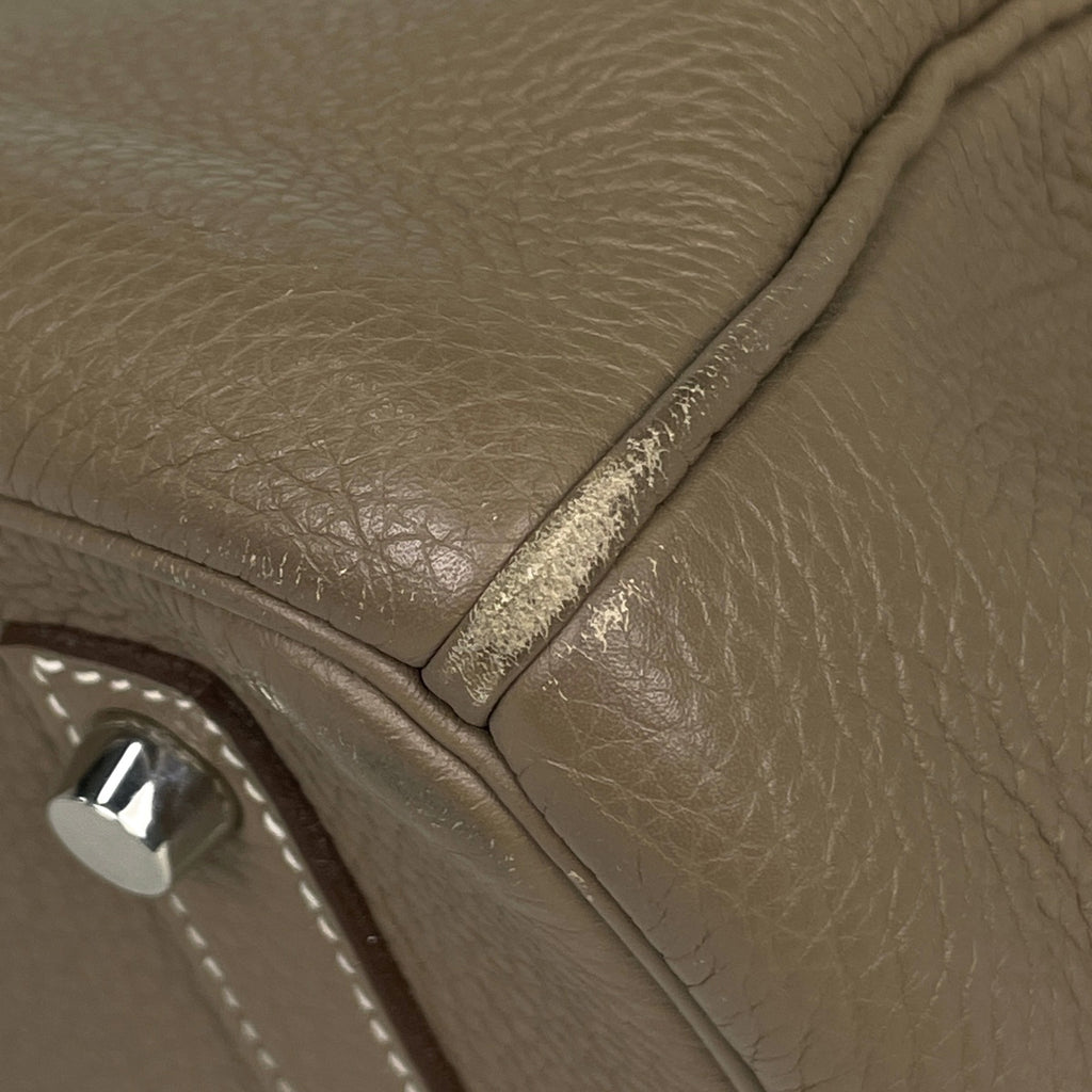 エルメス バーキン 35 ハンドバッグ トゴ エトゥープ □P レディース 【中古】brbag