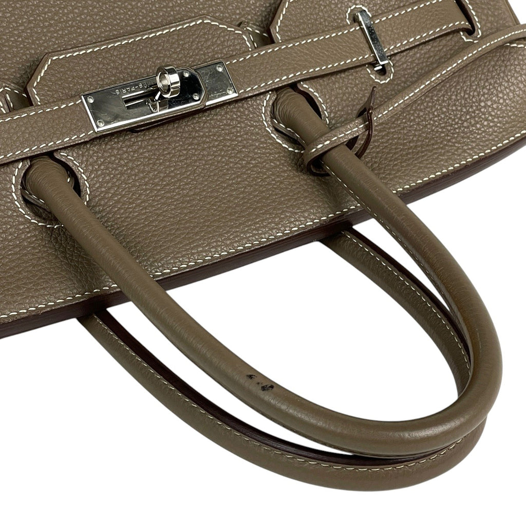 エルメス バーキン 35 ハンドバッグ トゴ エトゥープ □P レディース 【中古】brbag