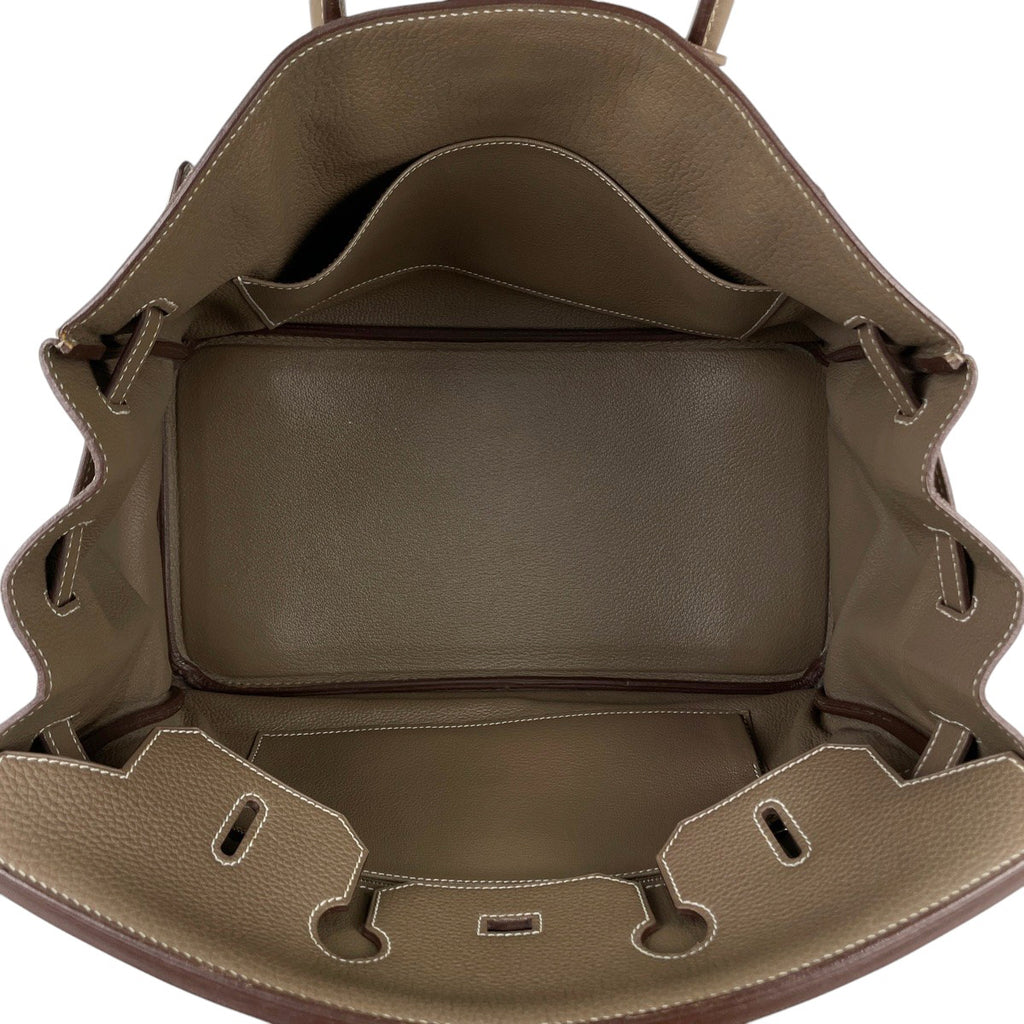 エルメス バーキン 35 ハンドバッグ トゴ エトゥープ □P レディース 【中古】brbag