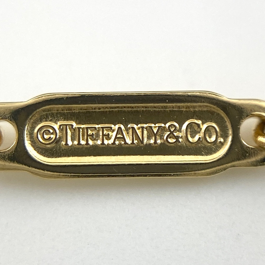 ティファニー T スマイル ネックレス YG イエローゴールド ネックレス 750 レディース 【中古】brjwl