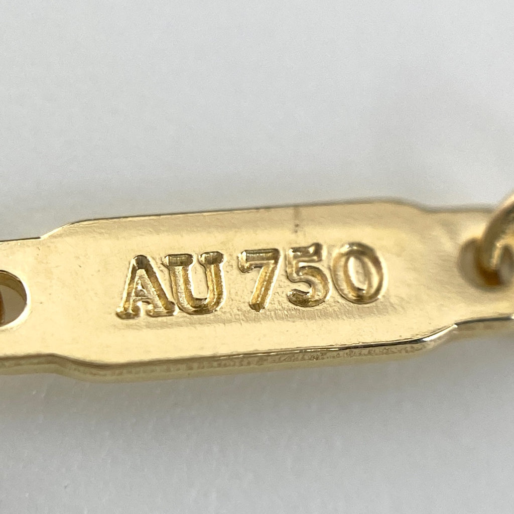 ティファニー T スマイル ネックレス YG イエローゴールド ネックレス 750 レディース 【中古】brjwl