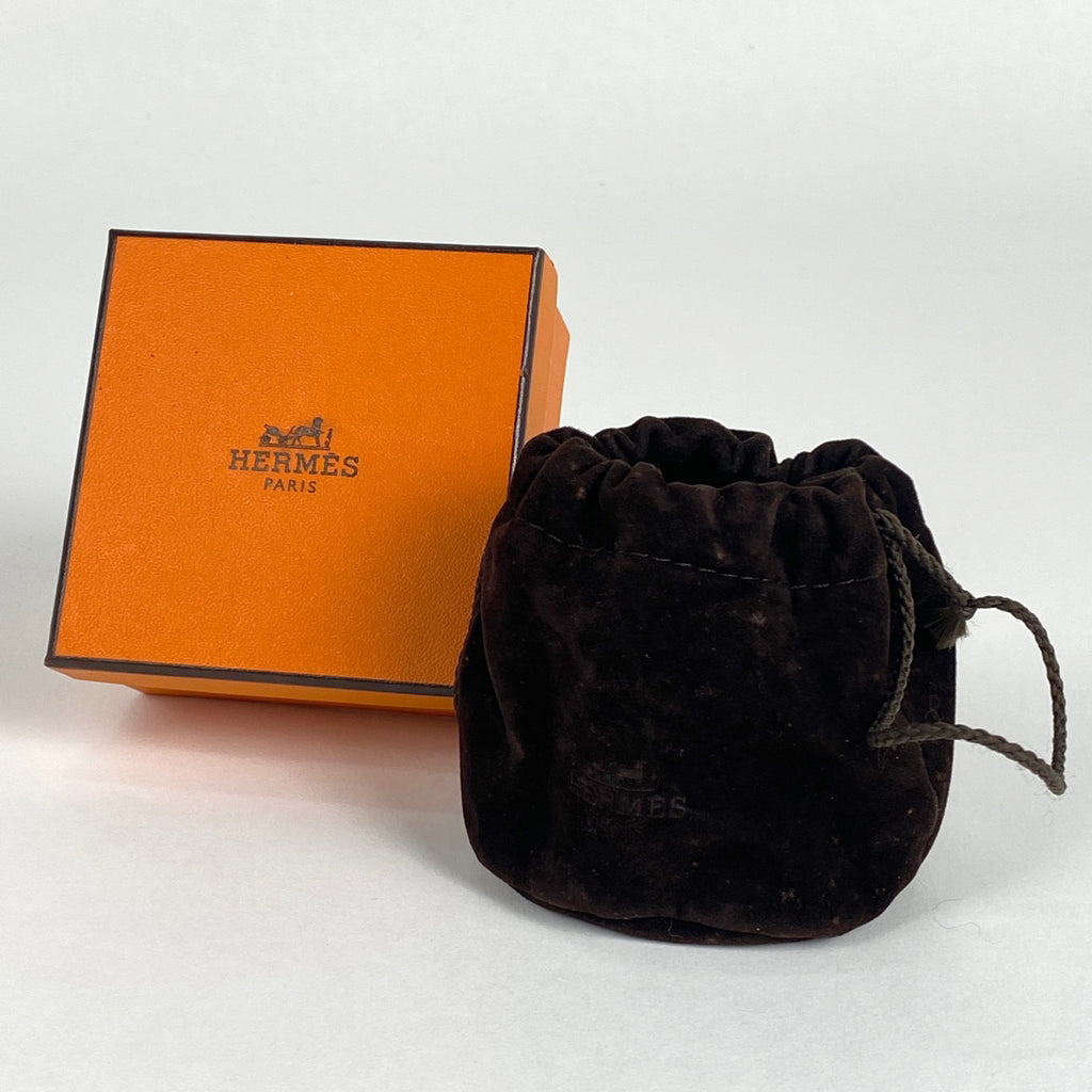 エルメス エマイユ TGM 腕輪 七宝焼き バングル GP ゴールド ブルー グリーン レディース 【中古】bracc