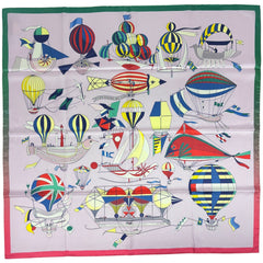 エルメス カレ90 LES FOLIES DU CIEL スカーフ シルク レディース ブランドバッグ・小物 【中古】brbag