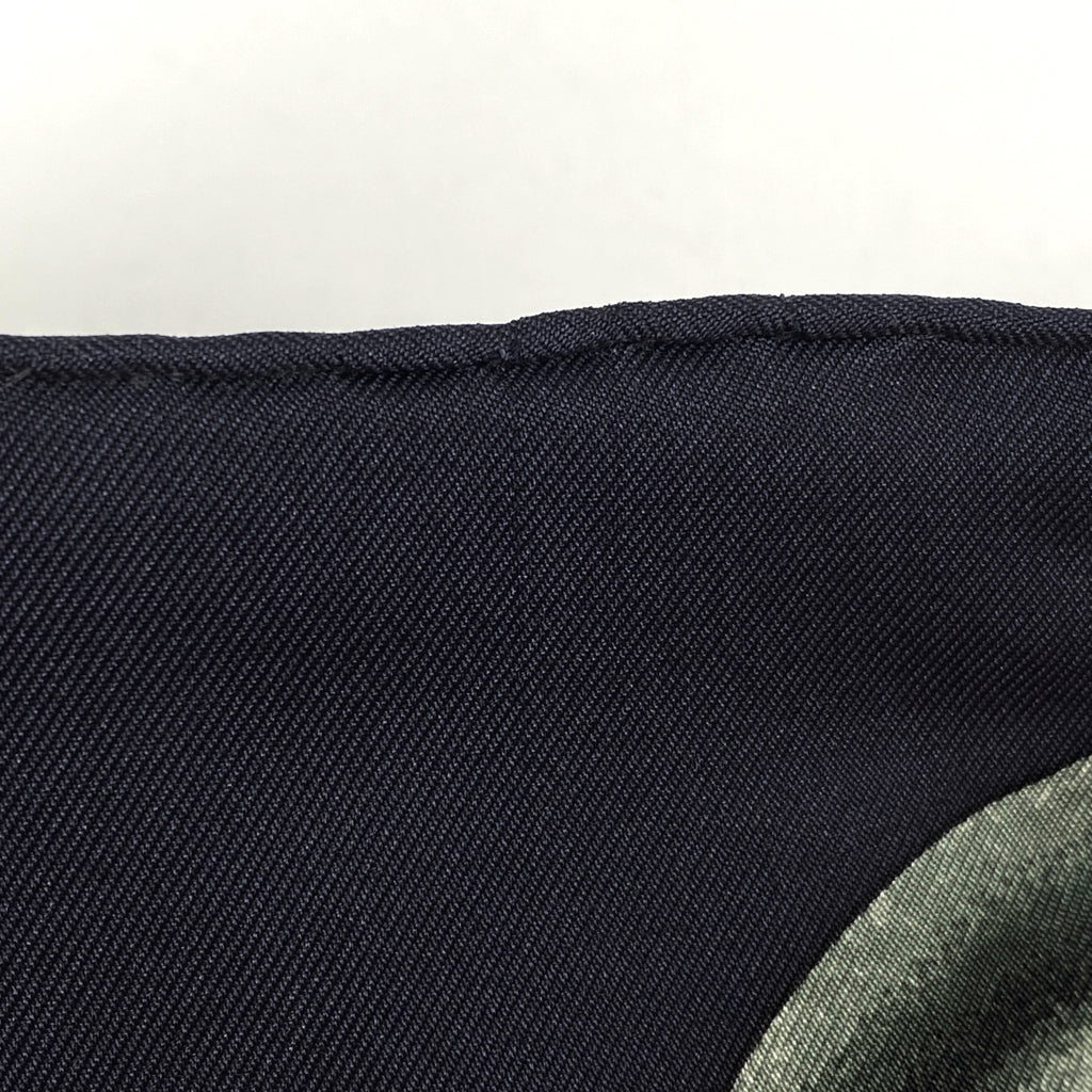 エルメス カレ 90 Grand Manege 大調教術 馬具 リボン スカーフ シルク ホワイト マルチカラー レディース 【中古】brbag