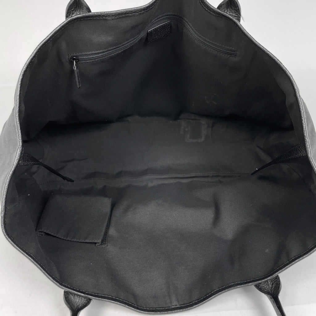 グッチ GG柄 トートバッグ ショルダーバッグ シェリーライン ウェブ トートバッグ ナイロン ブラック 293589 レディース 【中古】brbag