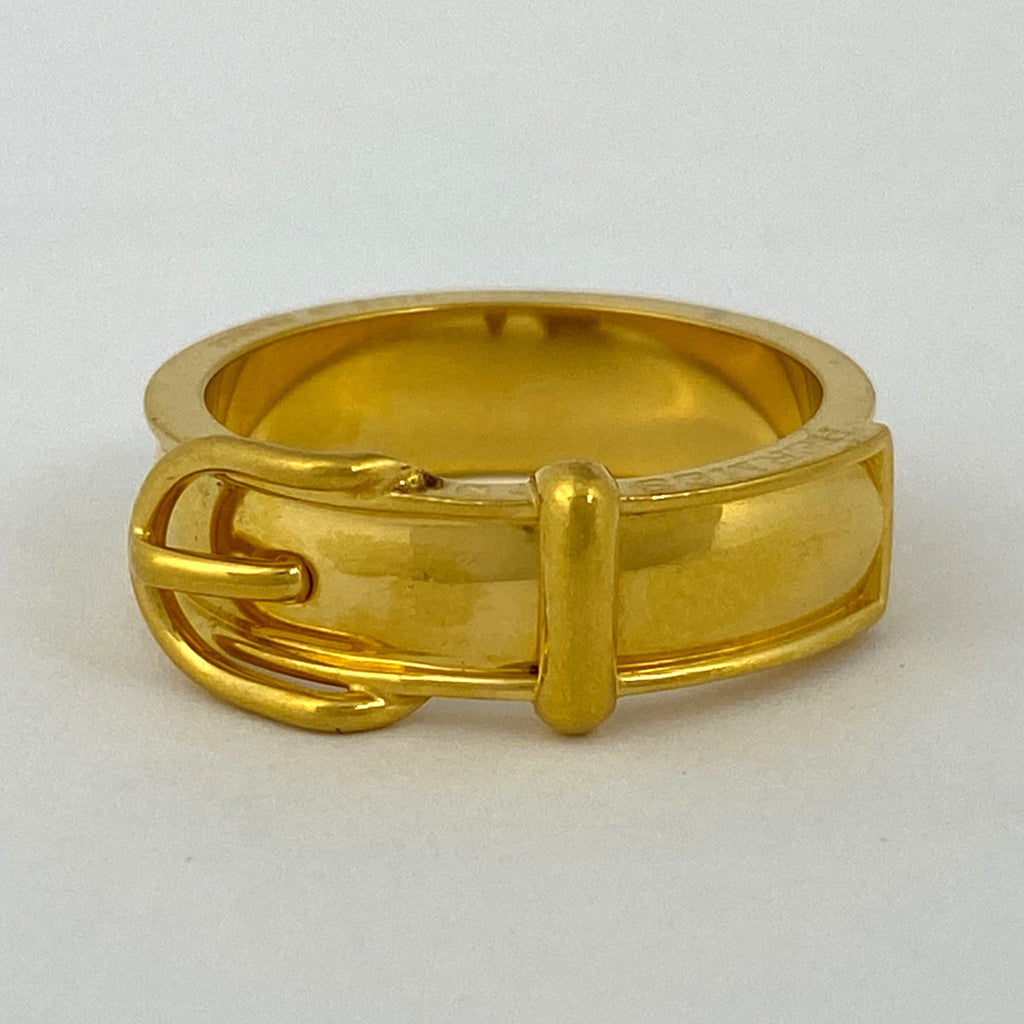 エルメス ブックルセリエ スカーフリング スカーフ留め スカーフリング GP ゴールド レディース 【中古】brbag