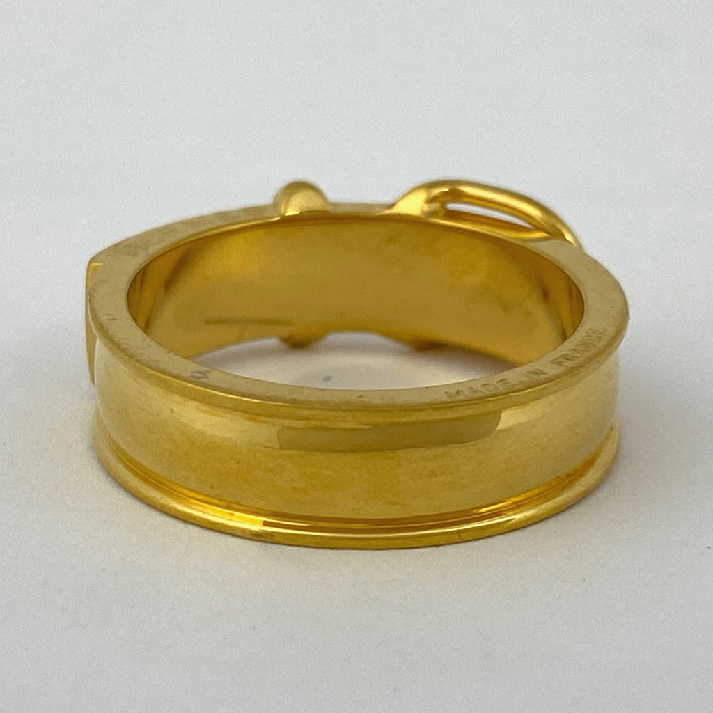 エルメス ブックルセリエ スカーフリング スカーフ留め スカーフリング GP ゴールド レディース 【中古】brbag