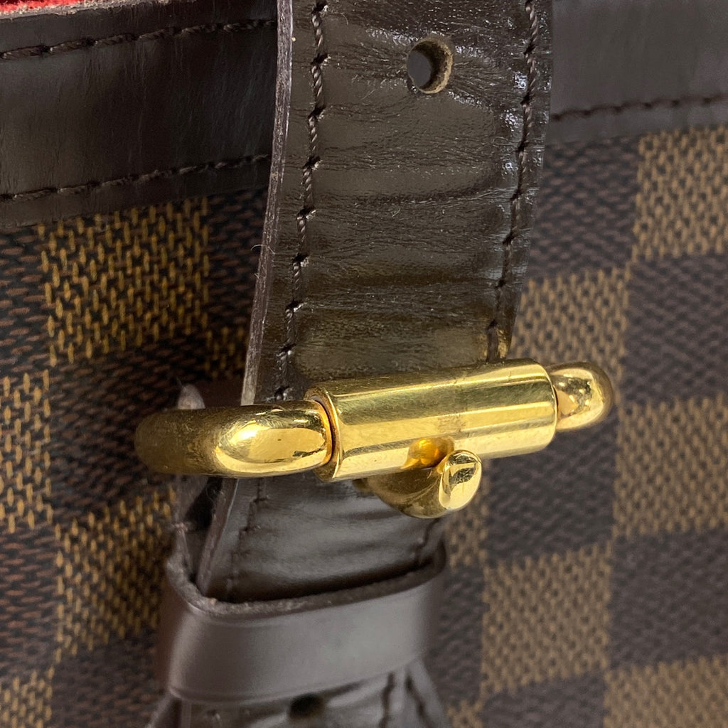 ルイ・ヴィトン ハムステッド MM ショルダーバッグ トートバッグ ダミエ ブラウン N51204 レディース 【中古】brbag