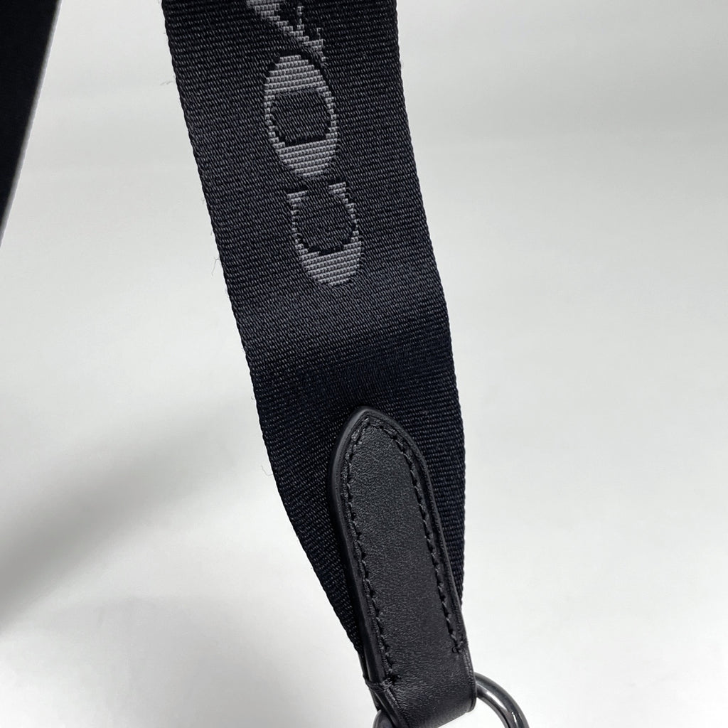 コーチ ワイアット クロスボディ バッグ シグネチャー ショルダーバッグ コーティングキャンバス ブラック グレー レディース 【中古】brbag