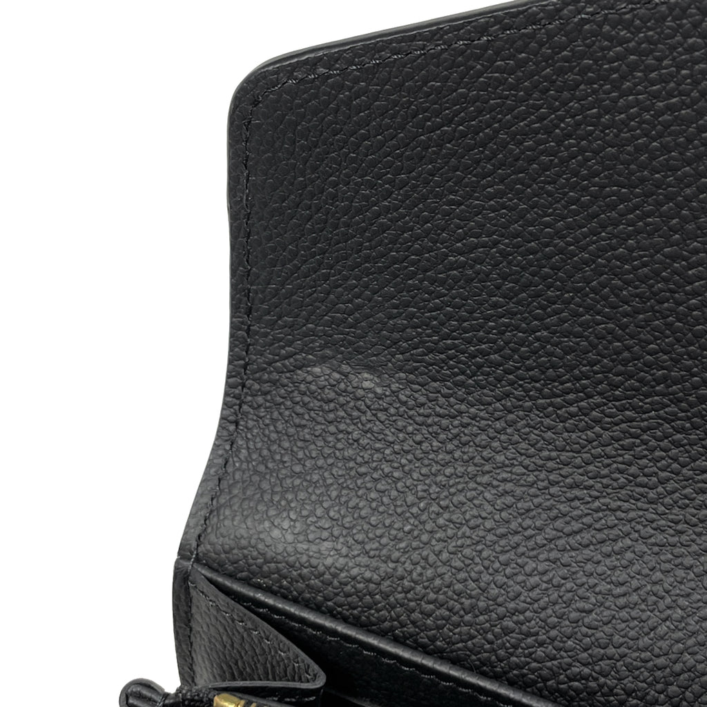 ルイ・ヴィトン ポルトフォイユ サラ バイカラー 二つ折り 長財布 モノグラムアンプラント ノワール(ブラック) ベージュ M80496 レディース 【中古】brbag