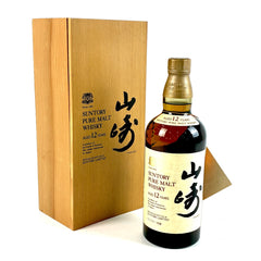 【東京都内限定お届け】 サントリー SUNTORY 山崎 12年 ピュアモルト 特級 760ml 国産ウイスキー 酒 【古酒】liqbb