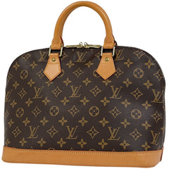 ルイ・ヴィトン アルマ 手提げ ハンドバッグ モノグラム ブラウン M51130 レディース ブランドバッグ・小物 【中古】brbag